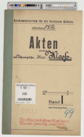 Klooss, Max, geb. 29.5.1870, Hilfsamtsgehilfe