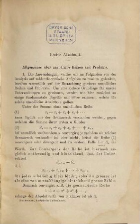 Zahlentheorie : Versuch einer Gesamtdarstellung dieser Wissenschaft in ihren Haupttheilen, 2
