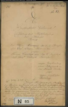 Niemann zu Biemsen gegen Florenz Kronshage Nr. 4 zu Biemsen