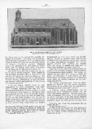 Abb. 44. Die Klosterkirche (Zustand 1826-1842) von Süden