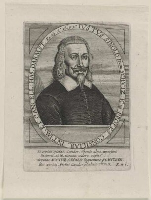 Bildnis des Ivstvs Sinold Schvtz