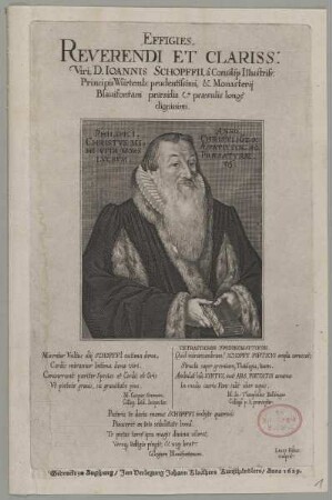 Bildnis des Ioannis Schopffius