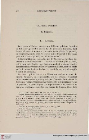 Chapitre premier: Le Bellezma