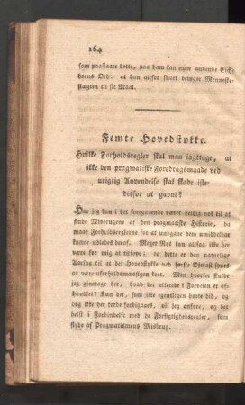 Femte Hovedstykke.