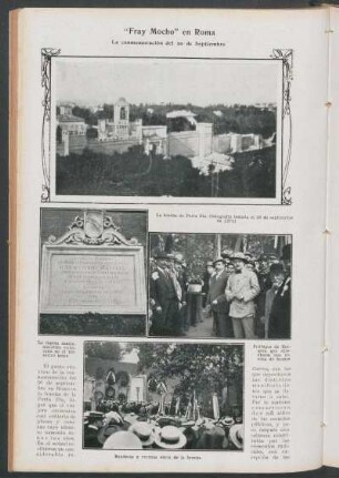 "Fray Mocho" en Roma : La conmemoración del 20 de Septiembre