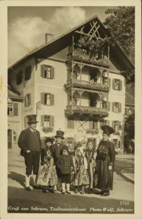 Gruß aus Schruns, Taubenwirtsleute