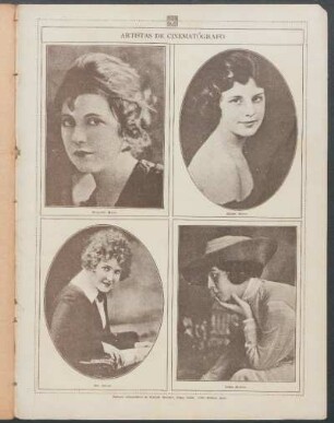 Artistas de cinematógrafo