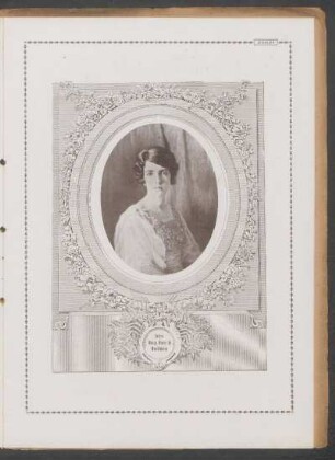 [Fotografía de] Señora Maruja Blanco de Mendilaharsu