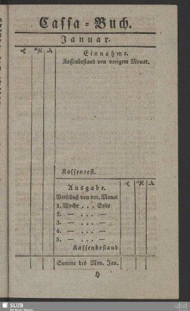 Cassa-Buch