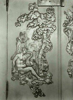 Szene aus den Metamorphosen des Ovid: Leda und der Schwan
