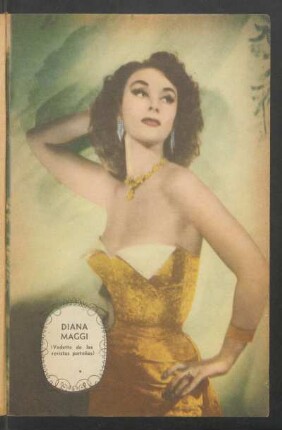 Diana Maggi (vedette de las revistas porteñas) - [Fotografía]