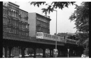 Kleinbildnegativ: Lausitzer Platz, 1976