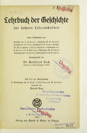 Teil 2,3 für Untersekunda: [Teil 2,3]