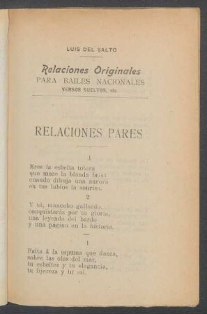 Relaciones pares