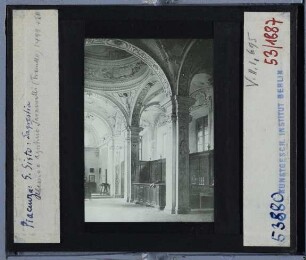Piacenza, S. Sisto : Innenraum: Sagrestia