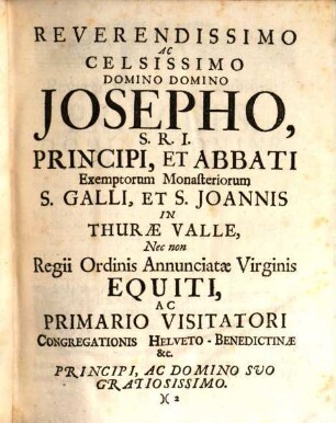 Centuria Controversarum Quaestionum Ex Utroque Jure Selectarum Quondam Sub Nomine Centuriae Palladis Togatae &c.