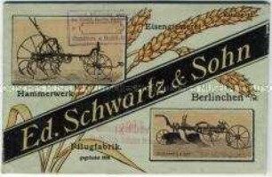Katalog Nr. 56 mit Preisliste über Bodenbearbeitungsgeräte