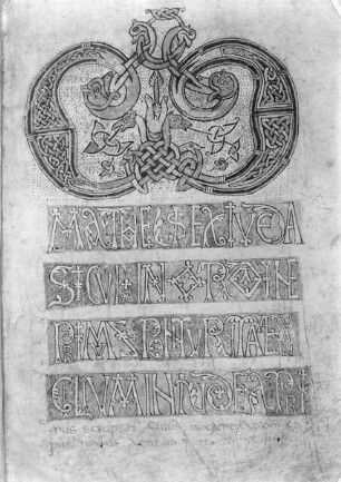 Evangeliar, fol 26 r