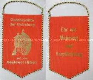 Wimpel der Gedenkstätte Seelower Höhen