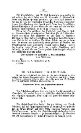Schul-Commissionen für Berlin : [V. Elementarschulwesen]