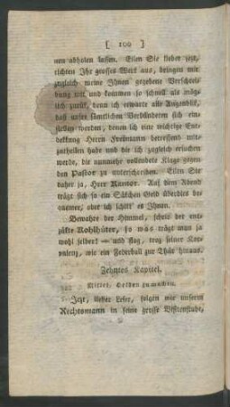 Zehntes Kapitel. Mittel, Helden zu machen