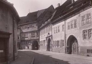 Bad Langensalza. Entenlaich : Bad Langensalza. Entenlaich. Straßenansicht. Blick auf Wohnhäuser Entenlaich 13, 14 und 15