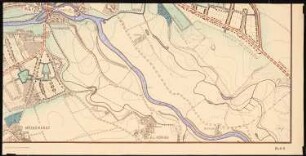 Bebauungsplan der Stadterweiterung, Sprottau: (wie Inv.Nr. 21421): Grundplan und Lageplan 1:2500, bestehend aus vier Teilen, Blatt 4, Maßstabsleiste