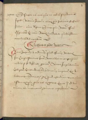 De officio et p[otes]tate Rectoris.