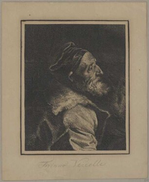 Bildnis des Tiziano Veccelli