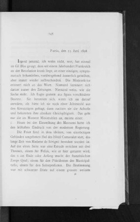 Paris, den 23. Juni 1898