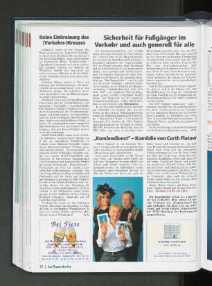 Sicherheit für Fußgänger im Verkehr und auch generell für alle