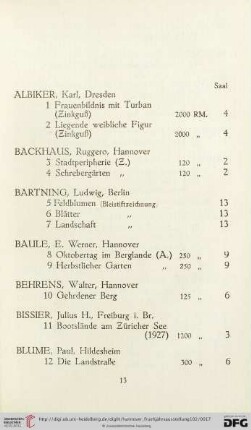 (Nr. 1 - 318)