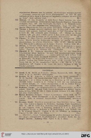 Nachtrag (Nr. 727-760)