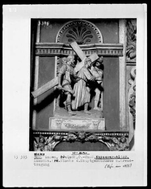 Nassauer Altar: Kreuztragung Christi