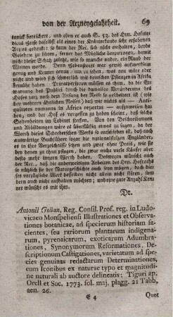 Illustrationes et observationes botanicae seu rariorum plantarum indigenarum, Pyrenaicarum, exoticarum adumbrationes.