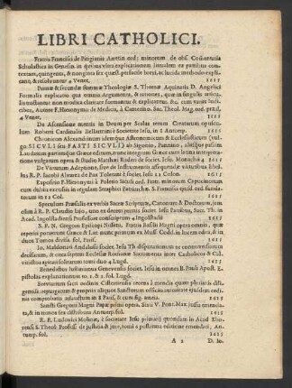 Libri Catholici.