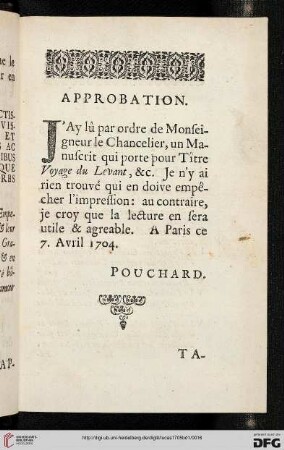 Approbation