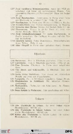 Elfenbein (Nr. 1246-1254)