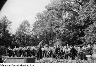 Konzert eines Blasorchesters