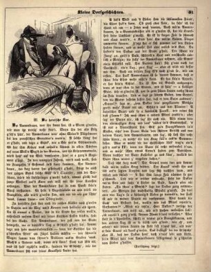 "Kleine Dorfgeschichten. III. Die heroische Kur"