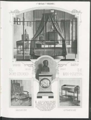 El dormitorio de San Martín