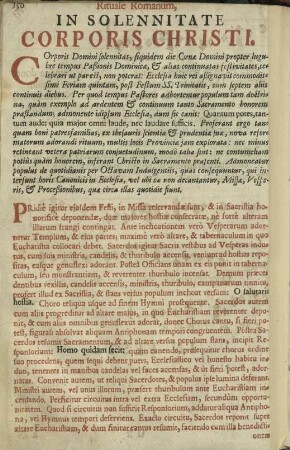 In Solennitate Corporis Christi.