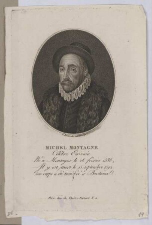 Bildnis des Michel Montagne