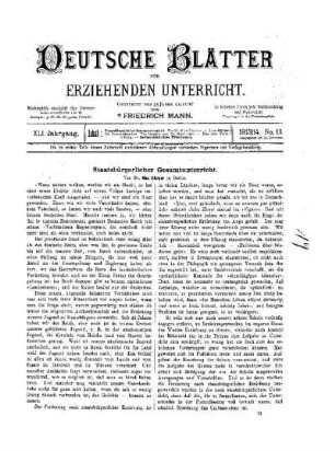 Staatsbürgerlicher Gesamtunterricht