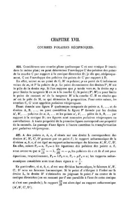 Chapitre XVII. - XX.