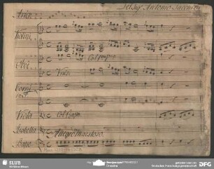 Siete caro siete bello - Mus.3273-F-502B : A, orch - F