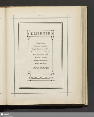 Déjeuner
