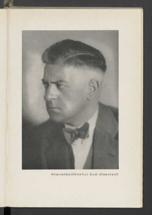 Generalmusikdirektor Karl Elmendorff