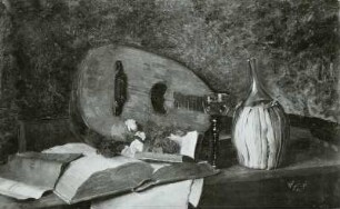 Stilleben mit Gitarre
