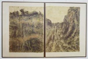 Umbrüche II : "Umbrüche I" und "Umbrüche II" 2000 in der Ausstellung: 28 Künstler aus der Lausitz, 26.10.2003-04.01.2004